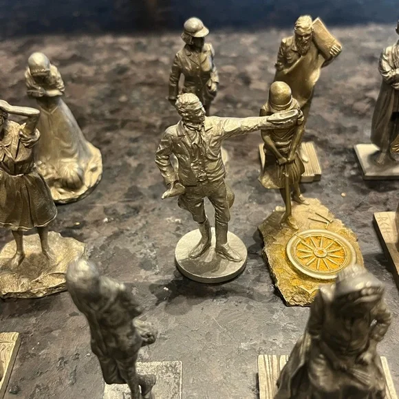 Franklin Mint, The Saturday Evening Post - Parade of American People 18 pieces